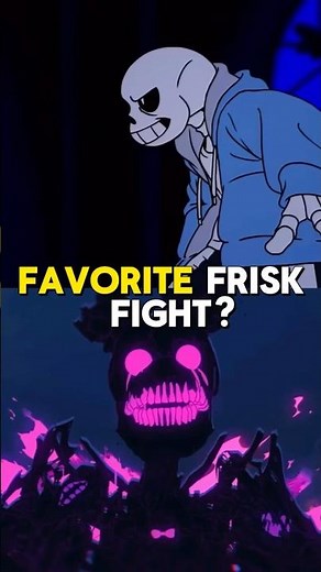 Favorite Frisk FIGHT In FAN Animations? #undertale #sans #frisk #springtrap #strongerthanyou #ccart