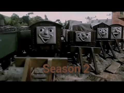 All of the Troublesome truck,s laughing sound effects from the model series.