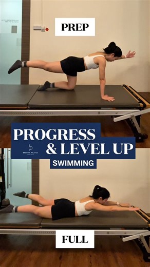 Breathe Pilates Studio Singapore | The Swimming exercise is a classic Pilates move that challenges full-body coordination and endurance in the prone position. It emphasizes... | Instagram