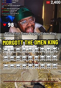 I apologize Morgott ☠️. I was not familiar with your game. Elden Ring Morgott Boss Reaction. #eldenring #eldenringgameplay #gamingclips #darksouls #gamingmoments