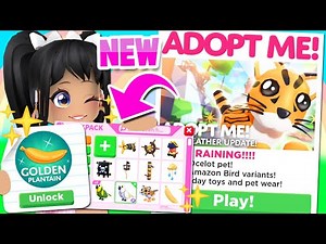 *IT'S HERE* AMAZON BIRDS & RAIN in ADOPT ME UPDATE (roblox)