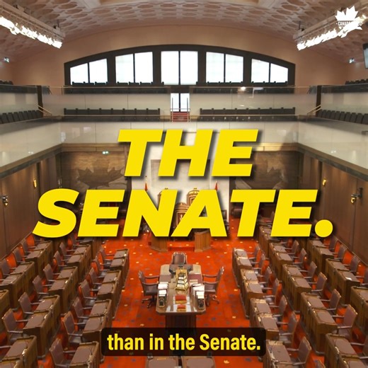 Every Canadian needs to be aware of how Mark Carney will CONTINUE the Liberal stacking of the Senate. 👇 | Canada Proud