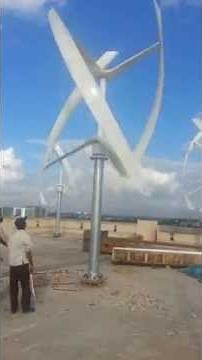 UGE 4K Wind Turbine Installation