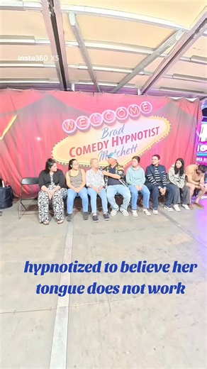 hypnotize to believe that her tongue does not work. what should we make them forget about next? #fypシ゚viral #fyp #funny #hypnosis #funnyvideo