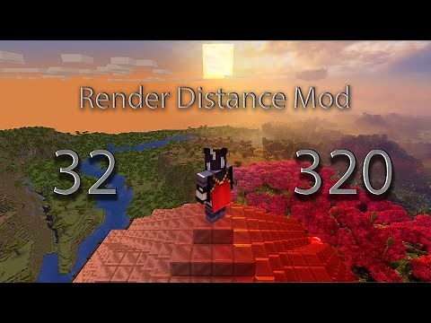 Minecraft's Render Distance has Become INCREDIBLE || Distant Horizons
