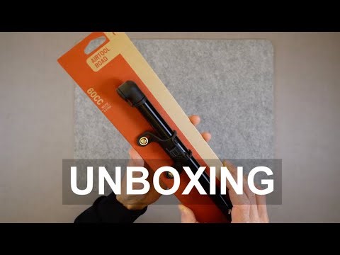 Specialized Air Tool Road Pump 60CC - Unboxing (4K)