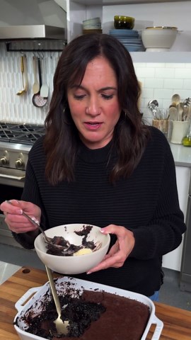 Ina Garten brownie pudding recipe