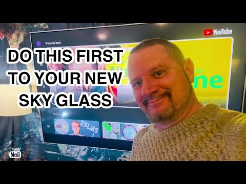 Sky Glass HOW TO SET UP YOUR NEW SKY GLASS get out of ECO MODE