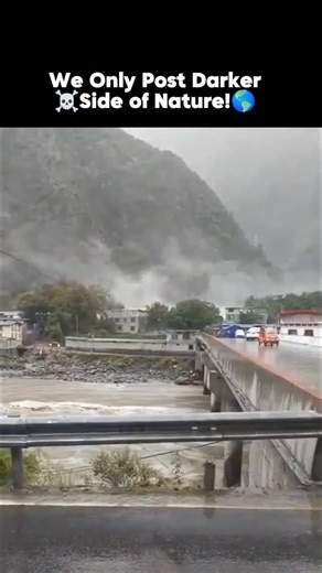 Eclipsed Nature – Dark Wonders of Earth on Instagram: "🌊💨 Landslide and flood closing in — earth and water collide in unstoppable chaos! 🌪️ 💀 Trees uproot, soil crashes, and homes vanish in a flash. ⚡ 🌌 Nature’s fury spares no one in its path. 🌍 drop a comment — what would you like to see.... or your phobia ? 👉🏻Follow @eclipsednaturee for more unseen world of Nature & Wildlife #Landslide #FloodDisaster #NatureUnleashed #ScaryWeather #EarthInChaos #SurviveTheStorm #NaturalDisasters #Power