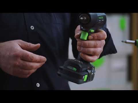 Introduction the Festool T 18+3 Cordless Drill