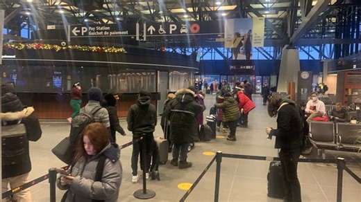Passengers trapped on Via Rail trains running between Montreal, Ottawa and Toronto