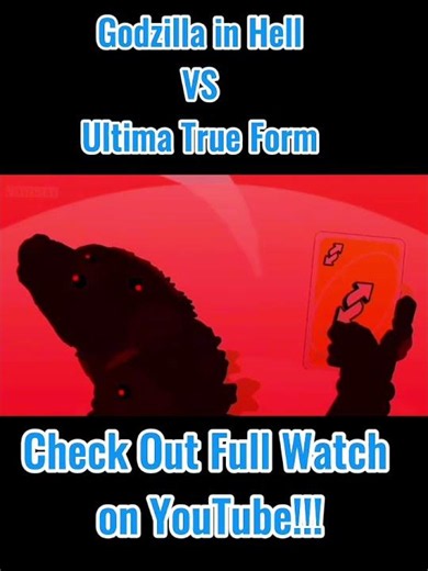 Godzilla in Hell vs Ultima True Form #godzilla #godzillainhell #godzillaultima #kaiju