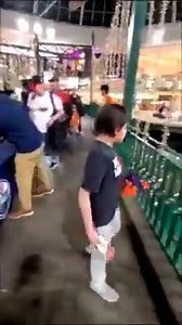 Ungrateful young Oilers fan throws his Oilers Jersey in the mall fountain after not getting his Jersey signed by Connor McDavid. | Hockey Empire