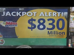 Mega Millions announces new jackpot estimate for next drawing