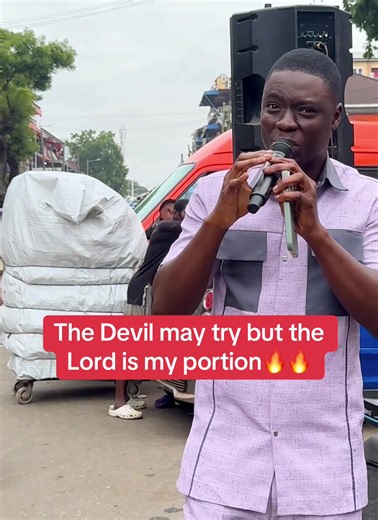The Devil May Try But the Lord Is My Portion — Street Worship Message
