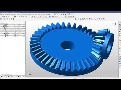 KeyCreator : Modélisation d'engrenages coniques (Partie 1)
