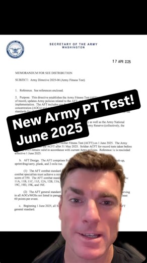72K views · 115 reactions | New Army PT Test just announced and the Standing Power Throw is OUT!!!  . . #army #soldier #soldiers #military #acft #veteran #veterans #soldierlife #usarmy | Gritty Soldier Fitness | Facebook