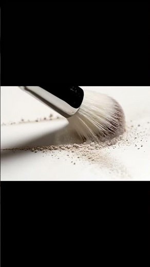 Powder Line Reveal with Brush ✨ | Ultra Satisfying ASMR Dust Sweep