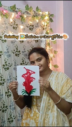 thread painting art🎨 #diy #experimnent #craftideas #craft #artandcraft #art #painting #viral #shorts