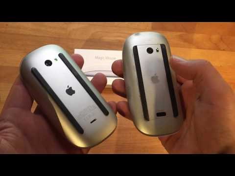 Vergleich: Apple Magic Mouse 1 vs. Magic Mouse 2 mit Lightnink