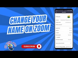 How to Change Your Name on Zoom