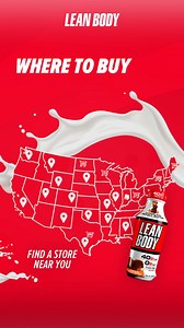 Wondering where to find Lean Body? You don’t have to look far — we’re in thousands of stores, gyms, and gas stations near you. Just pop your ZIP code into our Store Locator and we’ll show you where to grab your favorite flavor! 👉 Tap the link in our bio to visit the Store Locator and find your nearest Lean Body today. | Lean Body