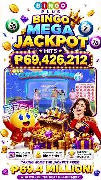 Bingo Mega Jackpot Reaches ₱69.4 Million 🎉 | BingoPlus Official