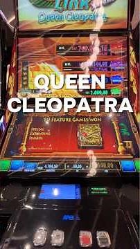 10 Feature Games in a Row! Clover Link Xtreme Queen Cleopatra Slot Big Win