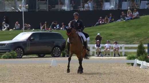 Buck Davidson Eventing and Carlevo dance into the lead on a 27.4 for the USEF CCI5*L National Championship at the Land Rover Kentucky Three-Day Event presented by Mars Equestrian! Watch his Leading Ride ⬇️ brought to you by Mars Equestrian! | USA Eventing