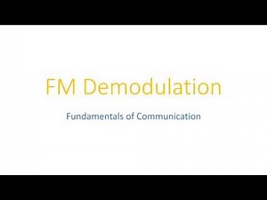 FM Demodulation | MATLAB - Simulation | Simulink software