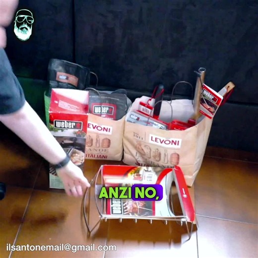 Unboxing degli accessori Weber per grill e barbecue