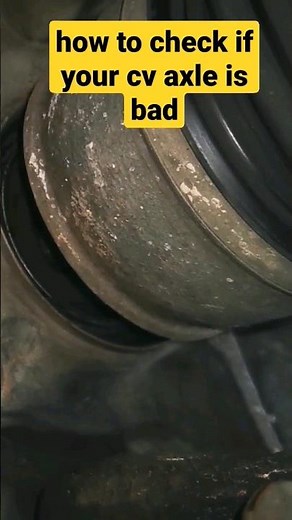 how to check if your cv axle is bad/axle broken #mechanic #repair #shortsfeed