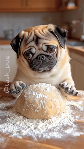 Task Pug | Too Hot? Time for Cold Japanese Somen Noodles! #pug #cute #fyp #carlino #taskpug | Instagram