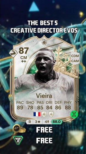 The Best 5 Creative Director Evolutions in FC 26 👀 don't sleep on this EVO! #shorts #toty #fc26