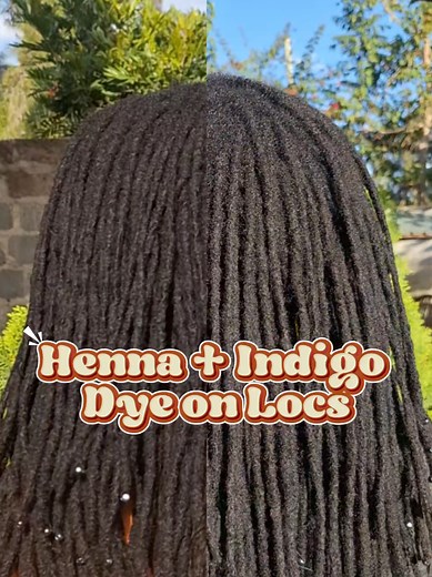 How to Dye Locs Black with Natural Henna and Indigo