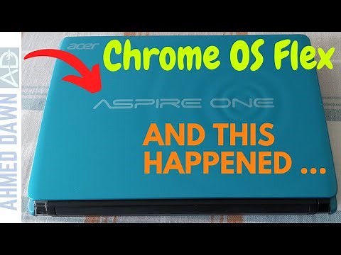 What Happened When I Installed Chrome OS Flex On My Antique Acer Netbook