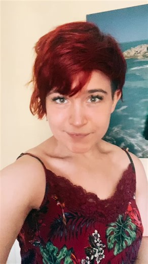 It’s not always shiny, sometimes it’s leathery instead… not very often though 😂 #leathertok #leather #latex #latexmodel #collared #undercut #undercutgirls