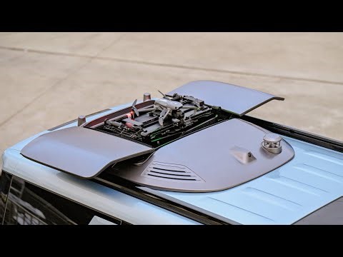 BYD and DJI Collaboration: The Smart Car Drone System in the BYD Fang Cheng Bao 8