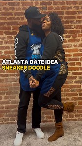 Looking for a date night that’s as unforgettable as it is creative? 🎨👟 📍We took date night to the next level at the newest @sneakerdoodleco location in the heart of downtown Atlanta! This Black-Owned Spot is also great for: 🎉Birthdays ❤️ Anniversaries 🌆 Corporate Events 👨🏾‍🔧Shoe Maintenance or Custom Orders Special shoutout to Sneaker Doodle artist CHASE for helping bring our designs to life! 😍 Things you should know: 👟 You can book by using the link in our bio or heading to their webs