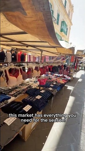 Exploring Valletta’s Local Market | Traditional Maltese Clothes & Summer Vibes