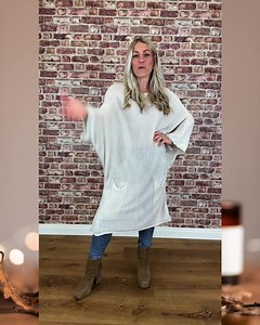 10K views · 123 reactions | Knit Comfort Jumper Dress ❤️ £23.99❤️ Check Out The Length On This  We Love A Long Loose Fit Here At Apache… Made In Italy… Available in: ⭐️ Cream ⭐️ Taupe ⭐️ Khaki ⭐️ Black ⭐️ Dusty Pink ⭐️ Grey Marl ⭐️ Purple ⭐️ Hot Pink Fitting Up To A UK 24 Shop Our Newly Added Styles Now: ❤️ www.Apacheshops.com ❤️ Direct Link~ https://apacheshops.com/products/knit-comfort | Apache Shops | Facebook