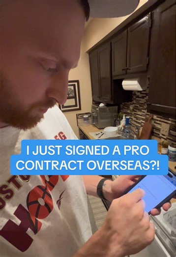 I JUST SIGNED A PRO BASKETBALL CONTRACT OVERSEAS… here’s where I’m going: #basketball #probasketball #overseasbasketball #gleague