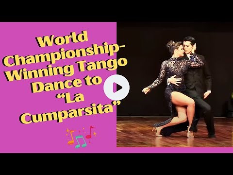 LA cumparsita tango performance of World Champions Axel Arakaki, Agostina Tarchini 2017.