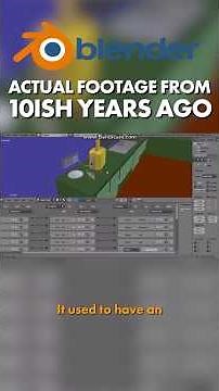 Finding an old Blender Game Engine Game I made 10 YEARS AGO
