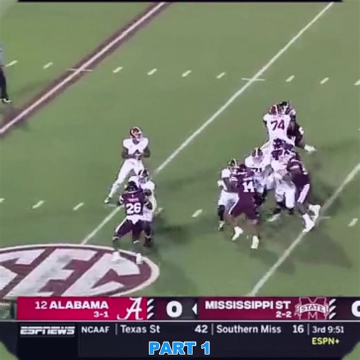Alabama vs Mississippi State: 2023 College Football Highlights