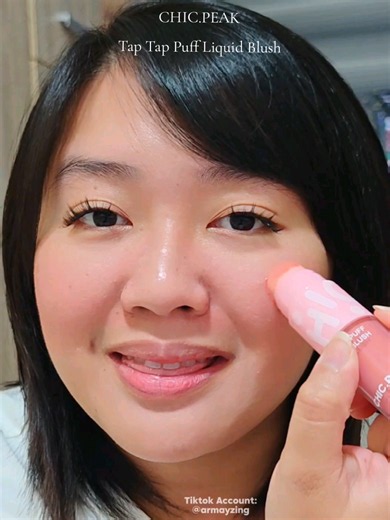 Tap Tap Puff Liquid Blush — 2-in-1 Puff & Blush by CHIC.PEAK