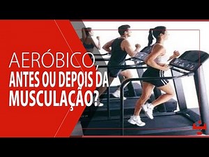 Exercício aeróbico antes ou depois do treino?