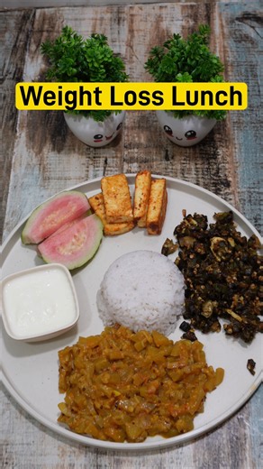 Weight Loss Lunch Plate 34/100| High Protein Vegetarian Lunch | Episode 34 | Easy Healthy Meal