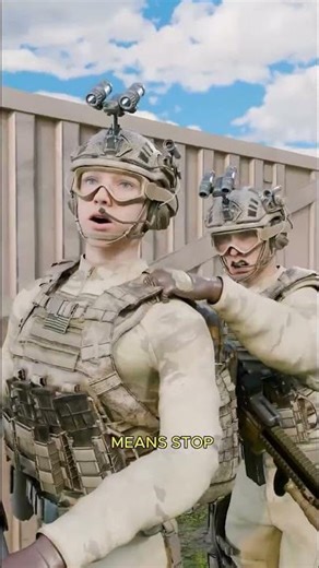 Ever wonder how military mans talk in sign language and what does it means🤔 #viral #popular #fadas