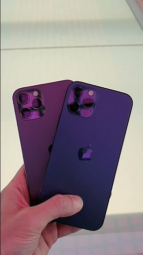 iPhone 12 pro pacific blue vs graphite #shorts